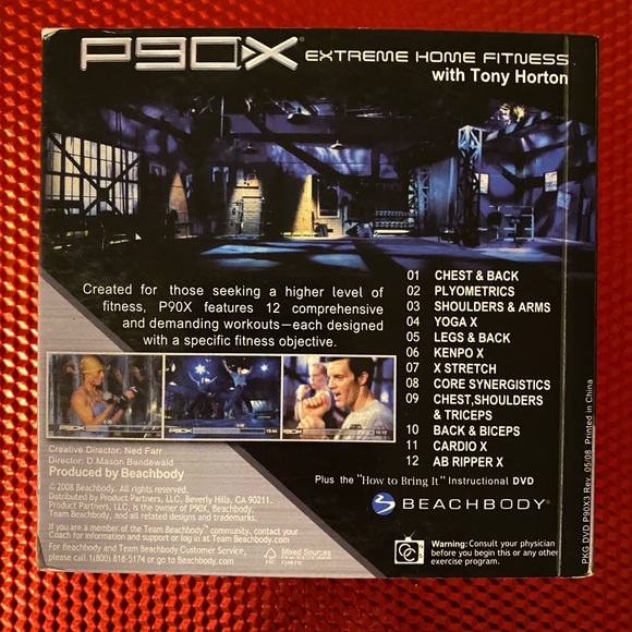 Beachbody P90x extreme workout series DVD set PLUS Bonus DVD P90x workouts - Picture 6 of 6